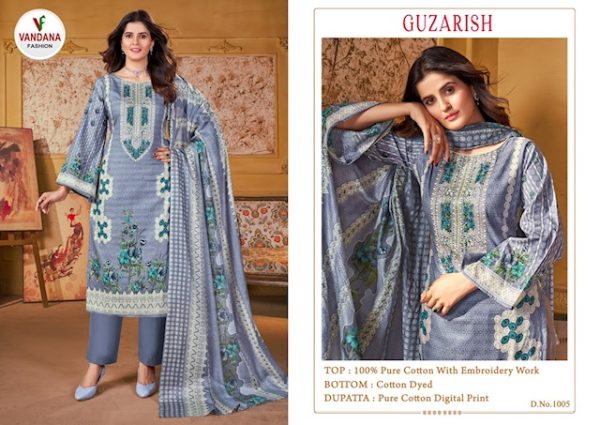 VANDANA FASHION GUZARISH VOL 1 WHOLESALE