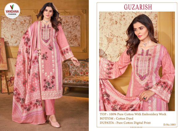 VANDANA FASHION GUZARISH VOL 1 WHOLESALE