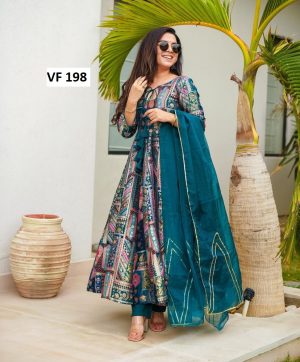 VF 198 DESIGNER GOWN WHOLESALE IN INDIA