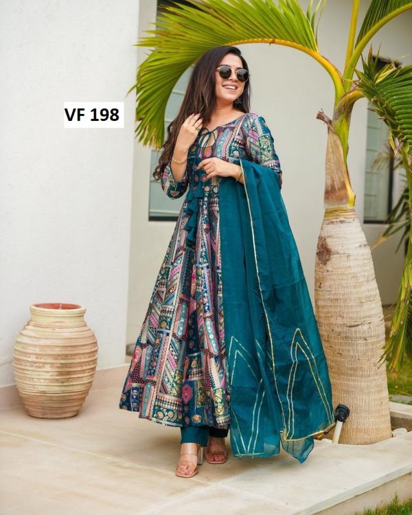 VF 198 DESIGNER GOWN WHOLESALE IN INDIA