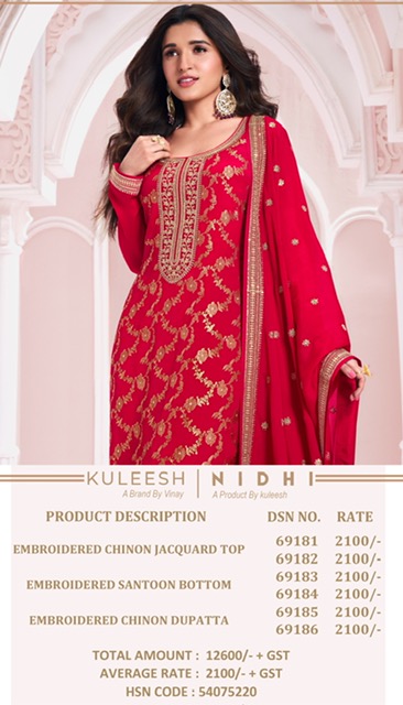 VINAY FASHION NIDHI KULEESH WHOLESALE