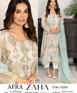 ZAHA 10285 AFRA VOL 1 PAKISTANI SUITS