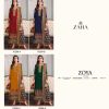 ZAHA 10289 A B C D ZOYA VOL 3 SALWAR SUITS