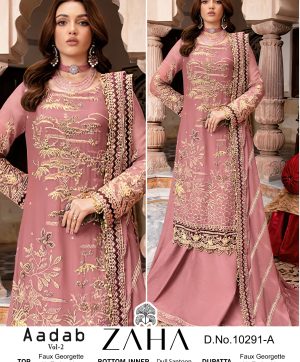 ZAHA 10291 A AADAB VOL 2 SALWAR SUITS