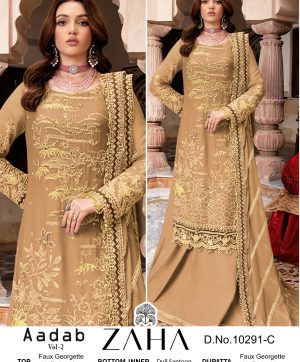 ZAHA 10291 C AADAB VOL 2 SALWAR SUITS