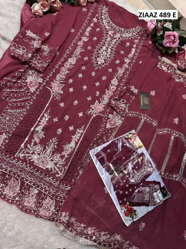 ZIAAZ DESIGNS 489 E PAKITANI SUITS IN INDIA