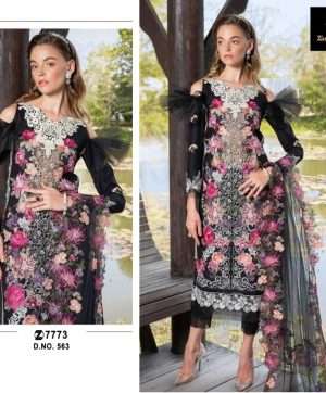 ZIAAZ DESIGNS 563 PAKISTANI SUITS IN INDIA