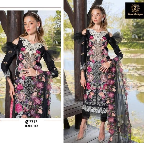 ZIAAZ DESIGNS 563 PAKISTANI SUITS IN INDIA