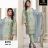 ZIAAZ DESIGNS 617 COTTON PAKISTANI SUITS