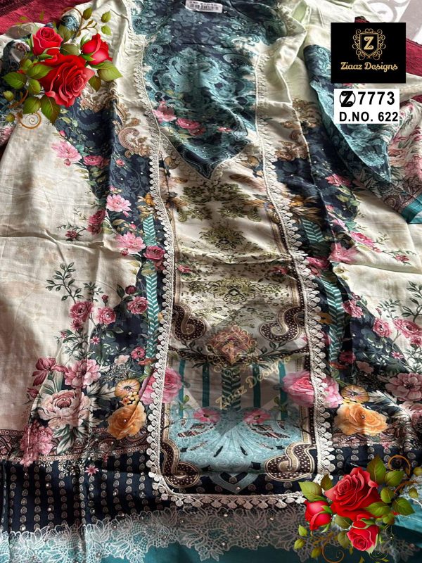 ZIAAZ DESIGNS 622 PAKISTANI SUITS IN INDIA