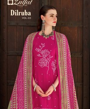 ZULFAT DESIGNER DILRUBA VOL 3 WHOLESALE