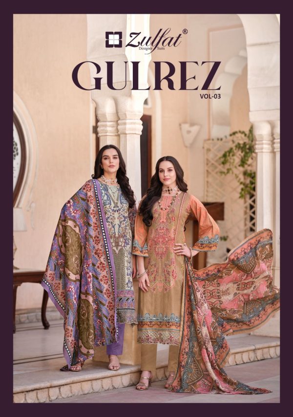 ZULFAT DESIGNER GULREZ VOL 3 WHOLESALE