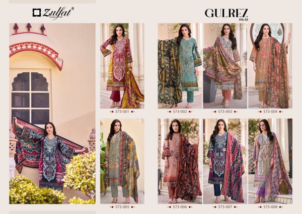 ZULFAT DESIGNER GULREZ VOL 3 WHOLESALE