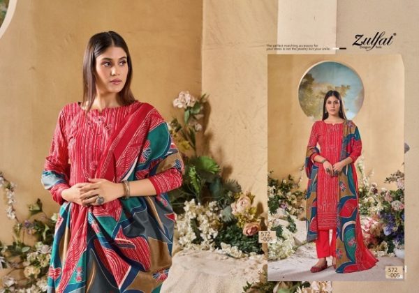 ZULFAT DESIGNER TANIA VOL 5 WHOLESALE