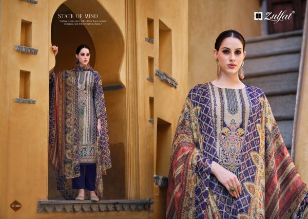 ZULFAT SAIMA COTTON SALWAR KAMEEZ