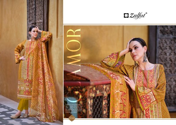 ZULFAT SAIMA COTTON SALWAR KAMEEZ