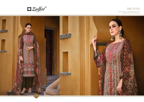 ZULFAT SAIMA COTTON SALWAR KAMEEZ