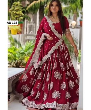 AAROHI DESIGNER AD 178 A LEHENGA CHOLI