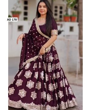 AAROHI DESIGNER AD 178 B LEHENGA CHOLI