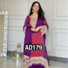 AAROHI DESIGNER AD 179 TOP PLAZZO