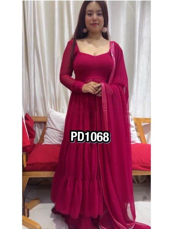 AAROHI DESIGNER PD 1068 GOWN WHOLESALE