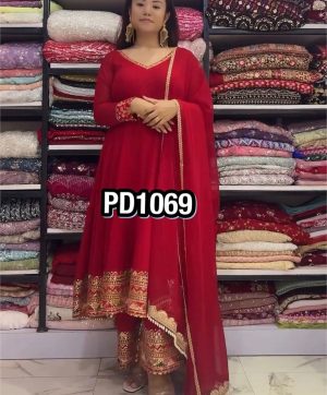 AAROHI DESIGNER PD 1069 GOWN WHOLESALE