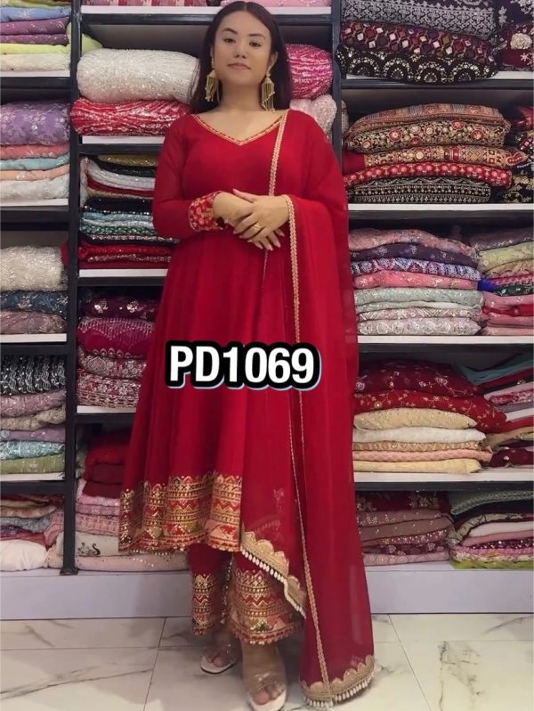 AAROHI DESIGNER PD 1069 GOWN WHOLESALE