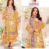 AASHA DESIGNER 1044 D COTTON SALWAR SUITS