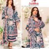 AASHA DESIGNER 1044 F COTTON SALWAR SUITS