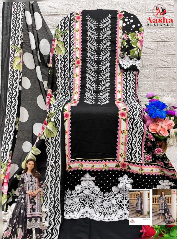 AASHA DESIGNER 1126 PAKISTANI SUITS IN INDIA