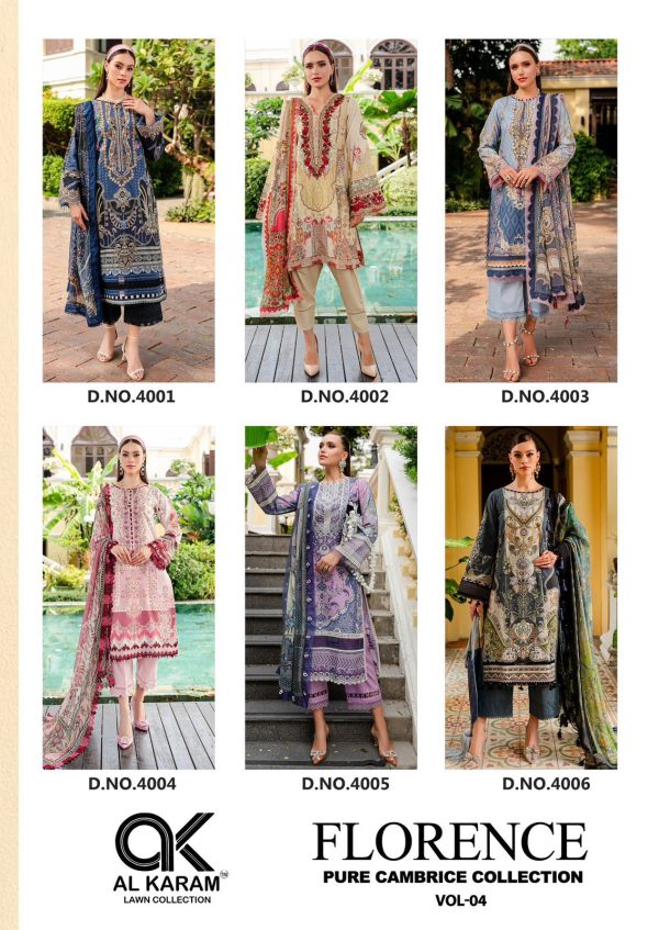 AL KARAM FLORENCE VOL 4 WHOLESALE