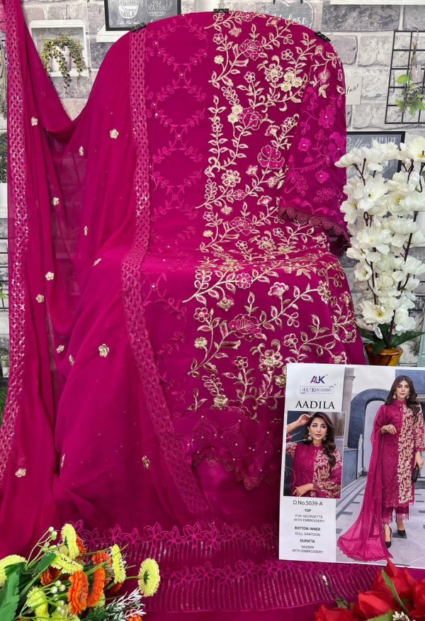 AL KHUSHBU 5039 A AADILA PAKISTANI SUITS