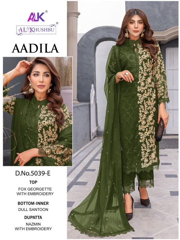 AL KHUSHBU 5039 E AADILA PAKISTANI SUITS