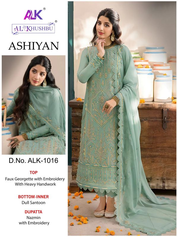 AL KHUSHBU ALK 1016 PAKISTANI SUITS