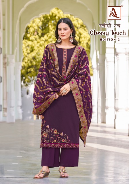 ALOK SUIT GLOSSY TOUCH EDITION 2 WHOLESALE