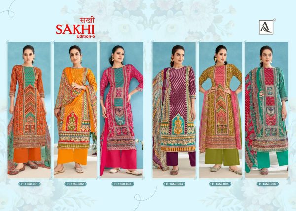 ALOK SUIT SAKHI EDITION 5 WOLESALE