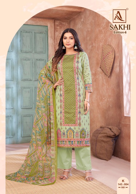 ALOK SUIT SAKHI EDITION 6 WHOLESALE