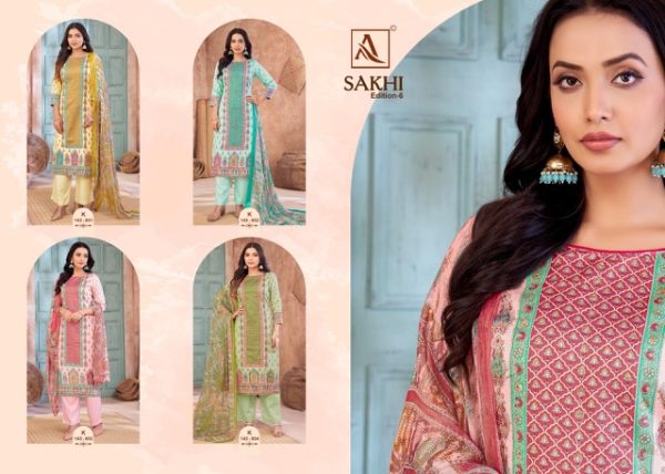 ALOK SUIT SAKHI EDITION 6 WHOLESALE