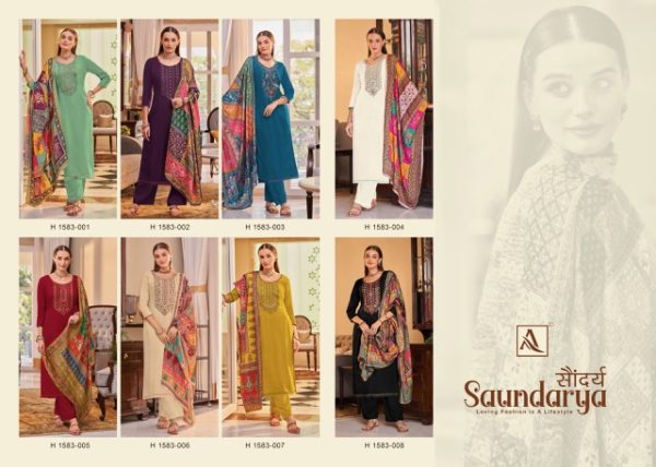 ALOK SUIT SAUNDARYA WHOLESALE