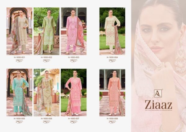 ALOK SUITS ZIAAZ WHOLESALE IN INDIA