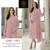 AMENA B 118 C PAKISTANI SUITS IN INDIA