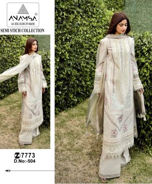 ANAMSA 504 PAKISTANI SUITS IN INDIA