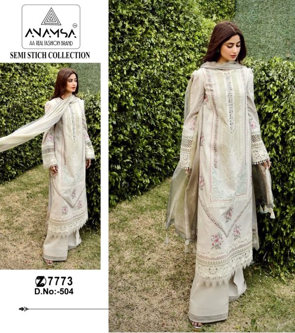 ANAMSA 504 PAKISTANI SUITS IN INDIA