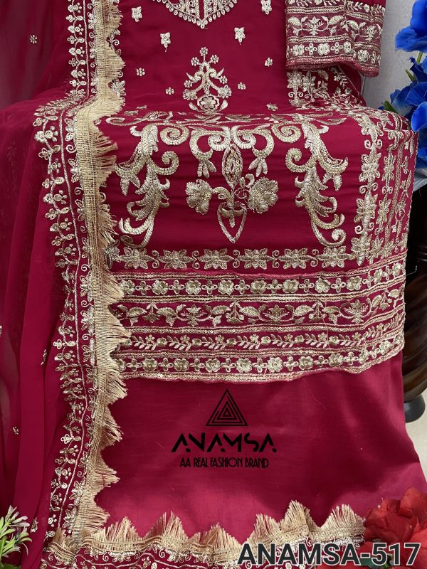 ANAMSA 517 SALWAR SUITS WHOLESALE IN INDIA