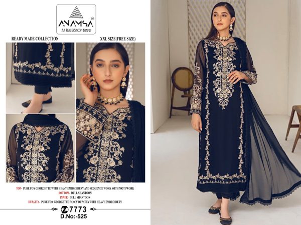 ANAMSA 525 PAKISTANI SUITS IN INDIA