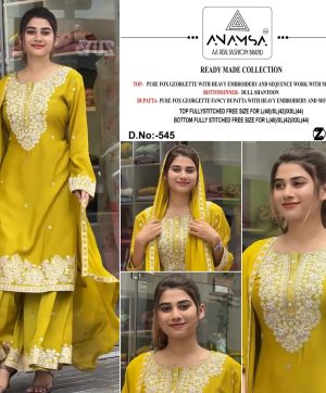 ANAMSA 545 READYMADE PAKISTANI SUITS