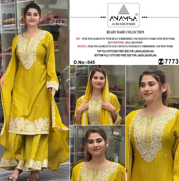 ANAMSA 545 READYMADE PAKISTANI SUITS