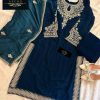 AZURE 12115 VELVET SALWAR KAMEEZ