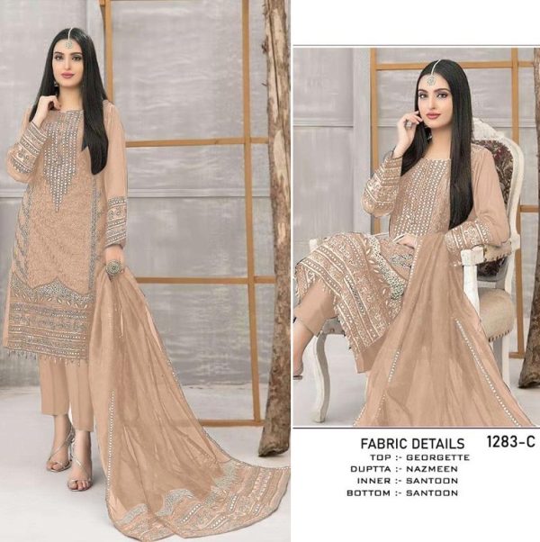 DANA FASHION 1283 C PAKISTANI SUITS IN INDIA