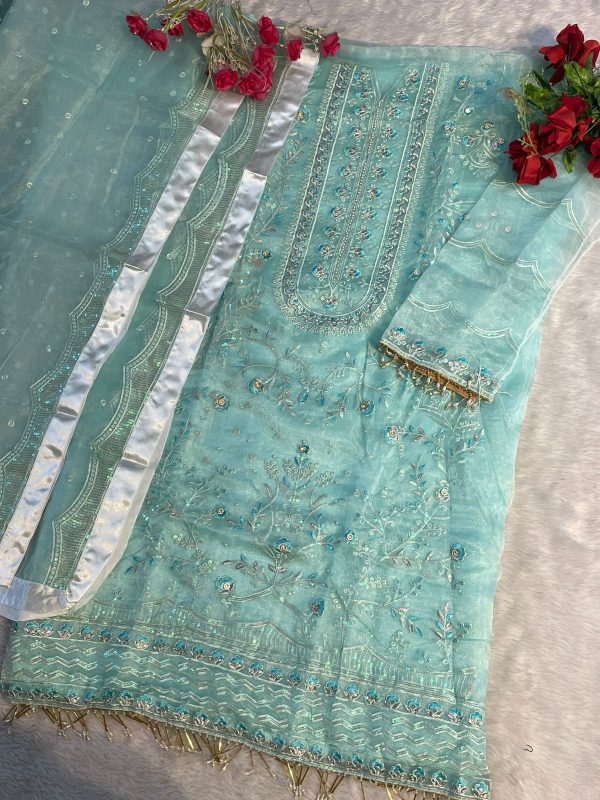 DANA FASHION ORGANZA PAKISTANI SUITS IN INDIA